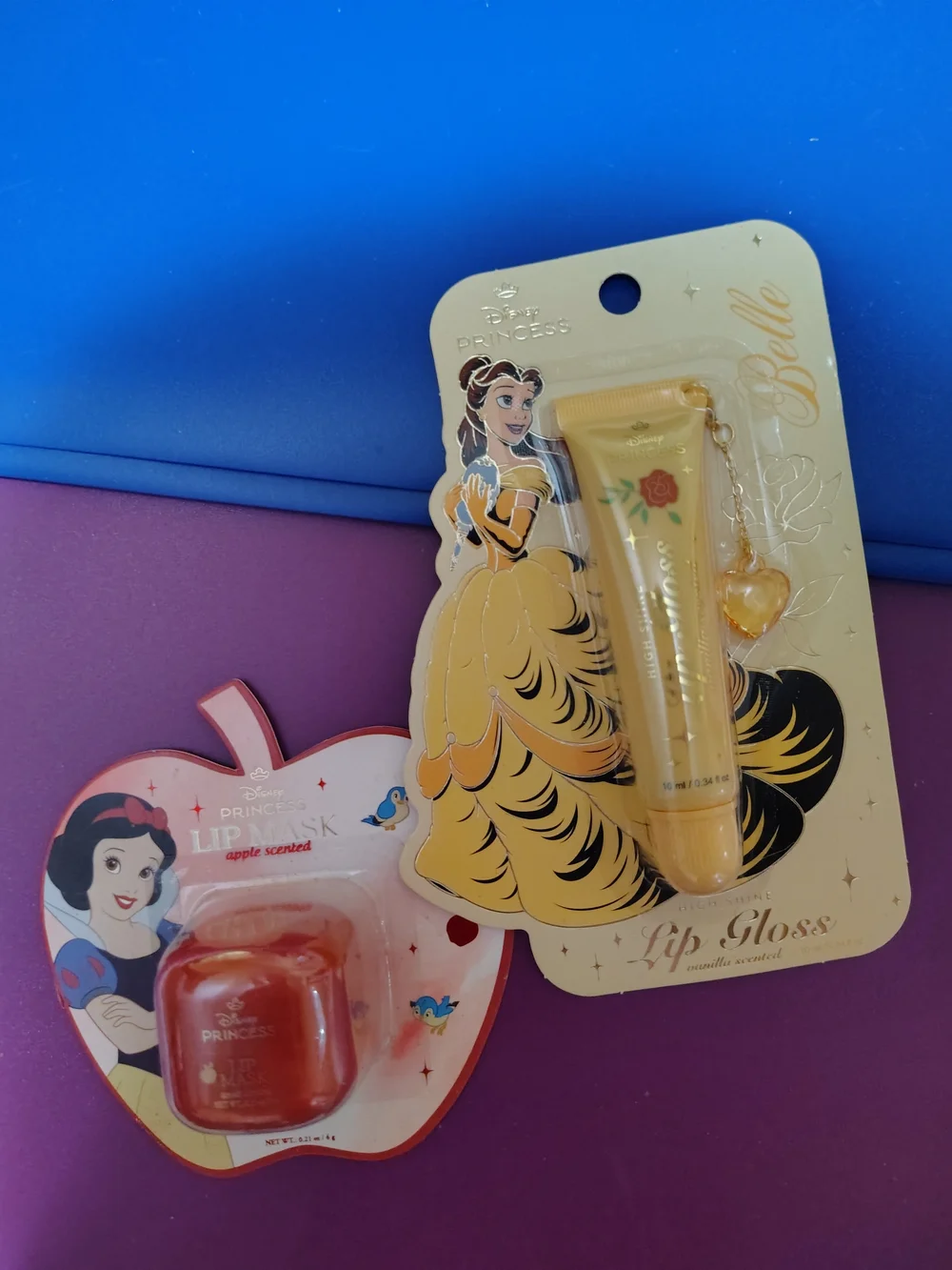 Disney Princess Belle Lip Gloss & Snow White Lip Mask